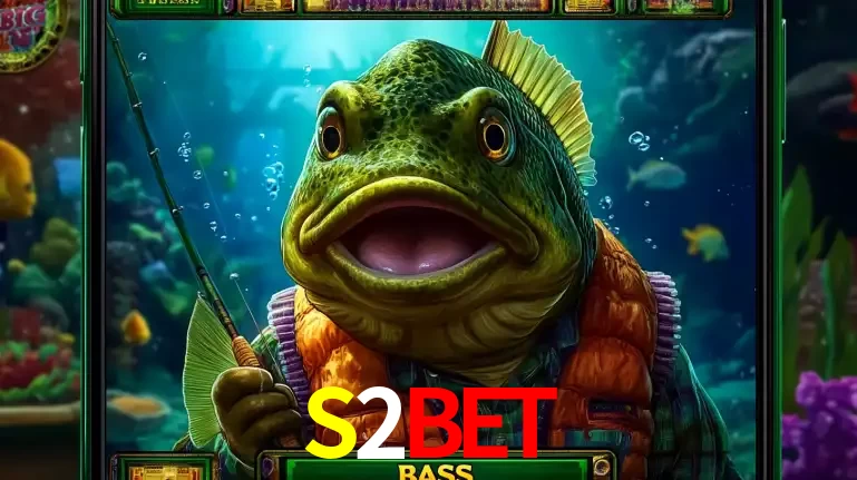 Personagem de peixe pescador do popular jogo de slot com tema de pescaria, uma das emocionantes opções de caça-níqueis para jogar e ganhar no cassino S2BET.